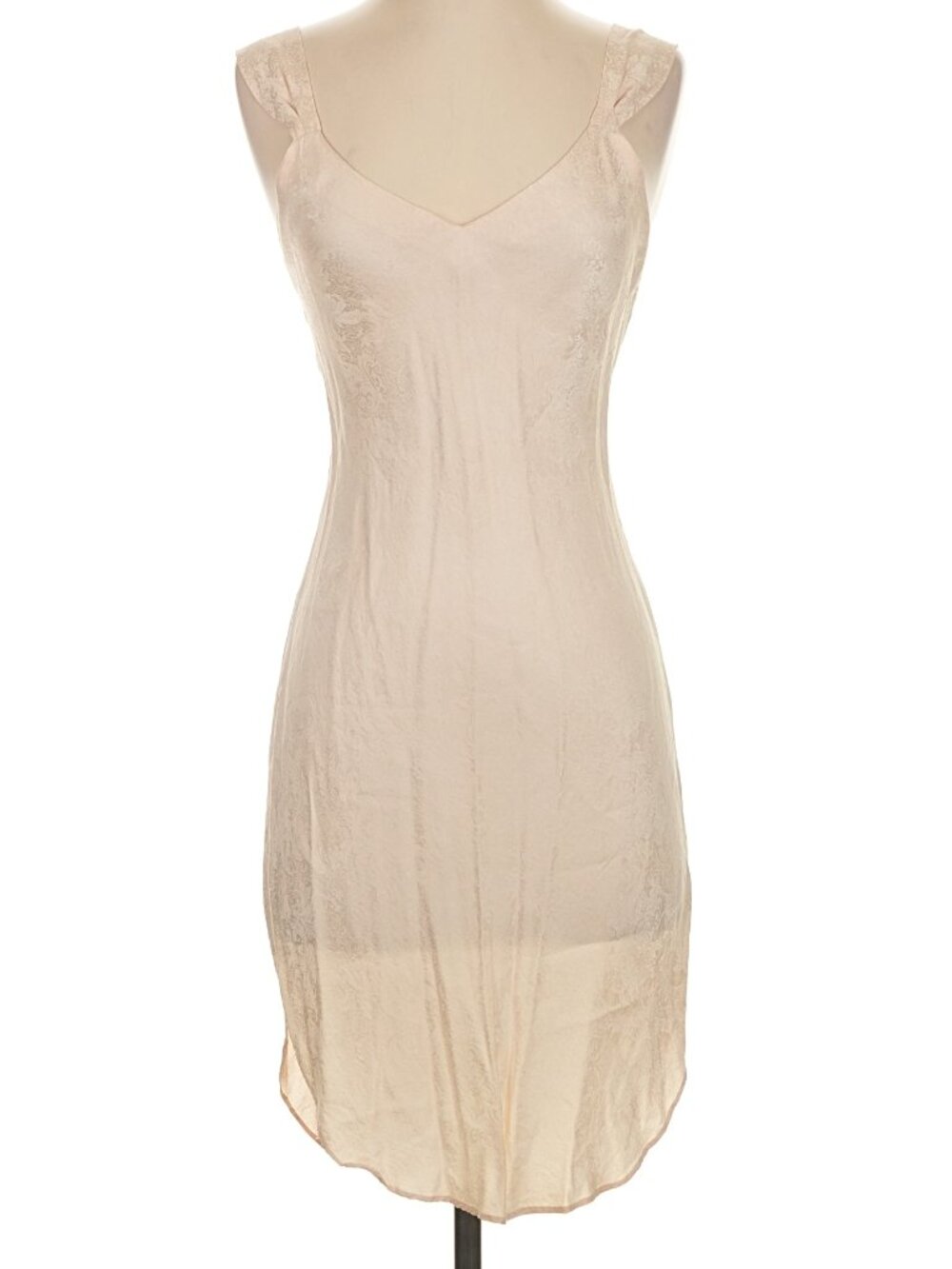 Vintage 90s Valerie Stevens Silk Mini Dress Size S